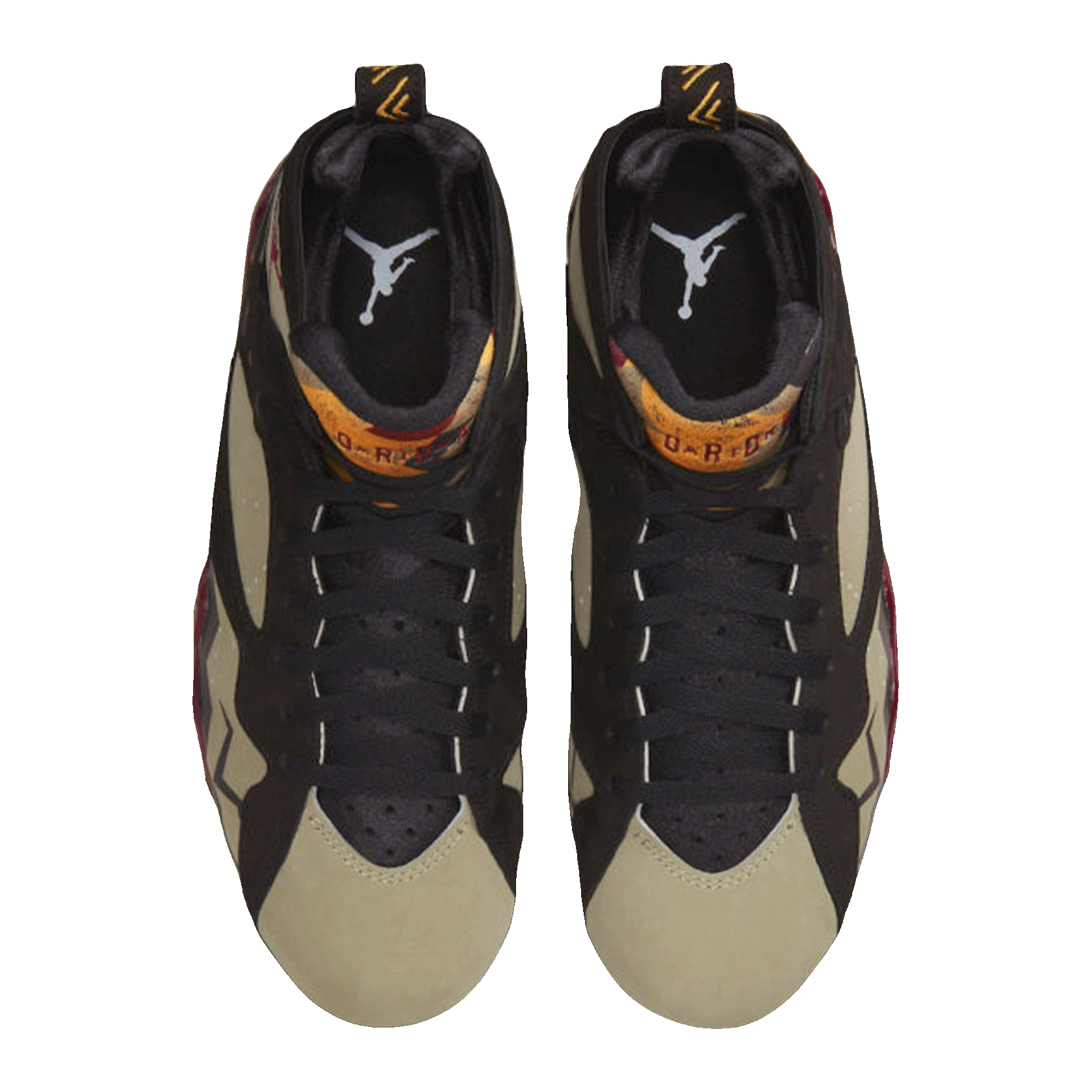 Nike Air Jordan 7 Retro Black Olive Oben