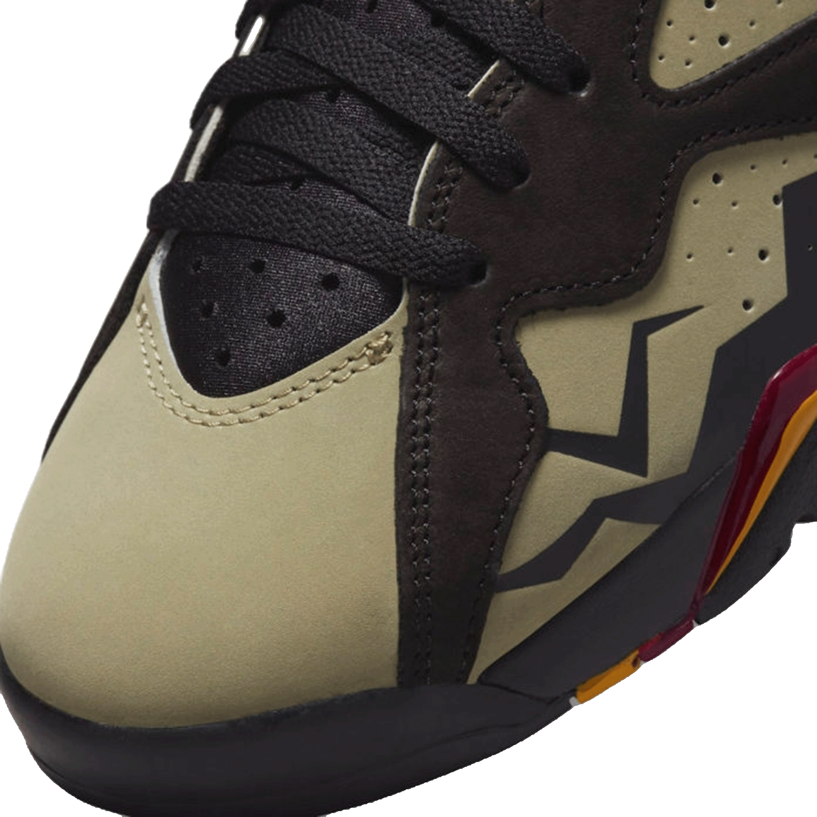 Nike Air Jordan 7 Retro Black Olive Toe