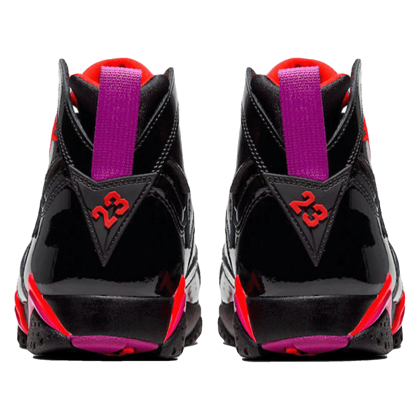 Nike Air Jordan 7 Retro Black Patent (W) Back