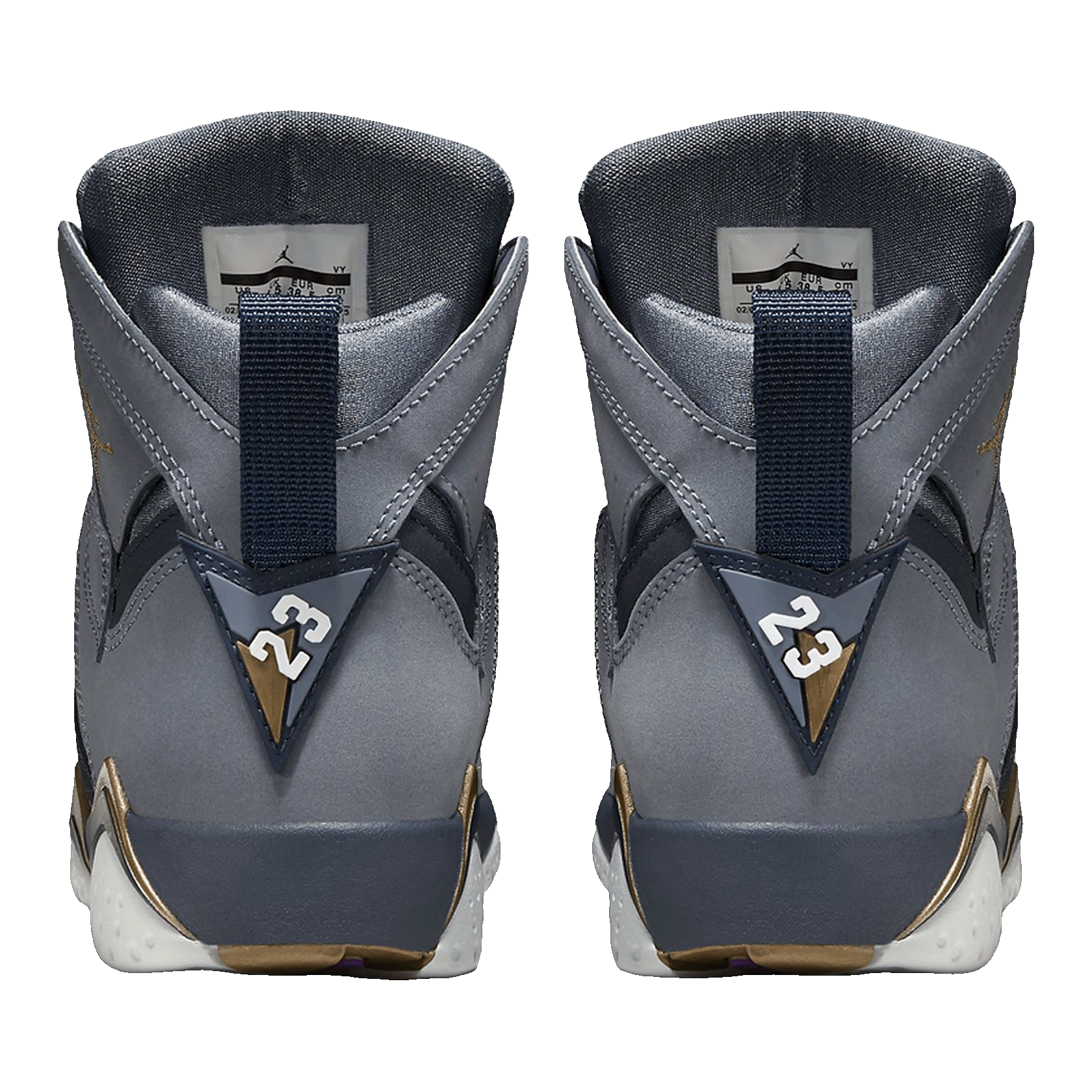 Nike Air Jordan 7 Retro Maya Moore Blue Dusk (GS) Back