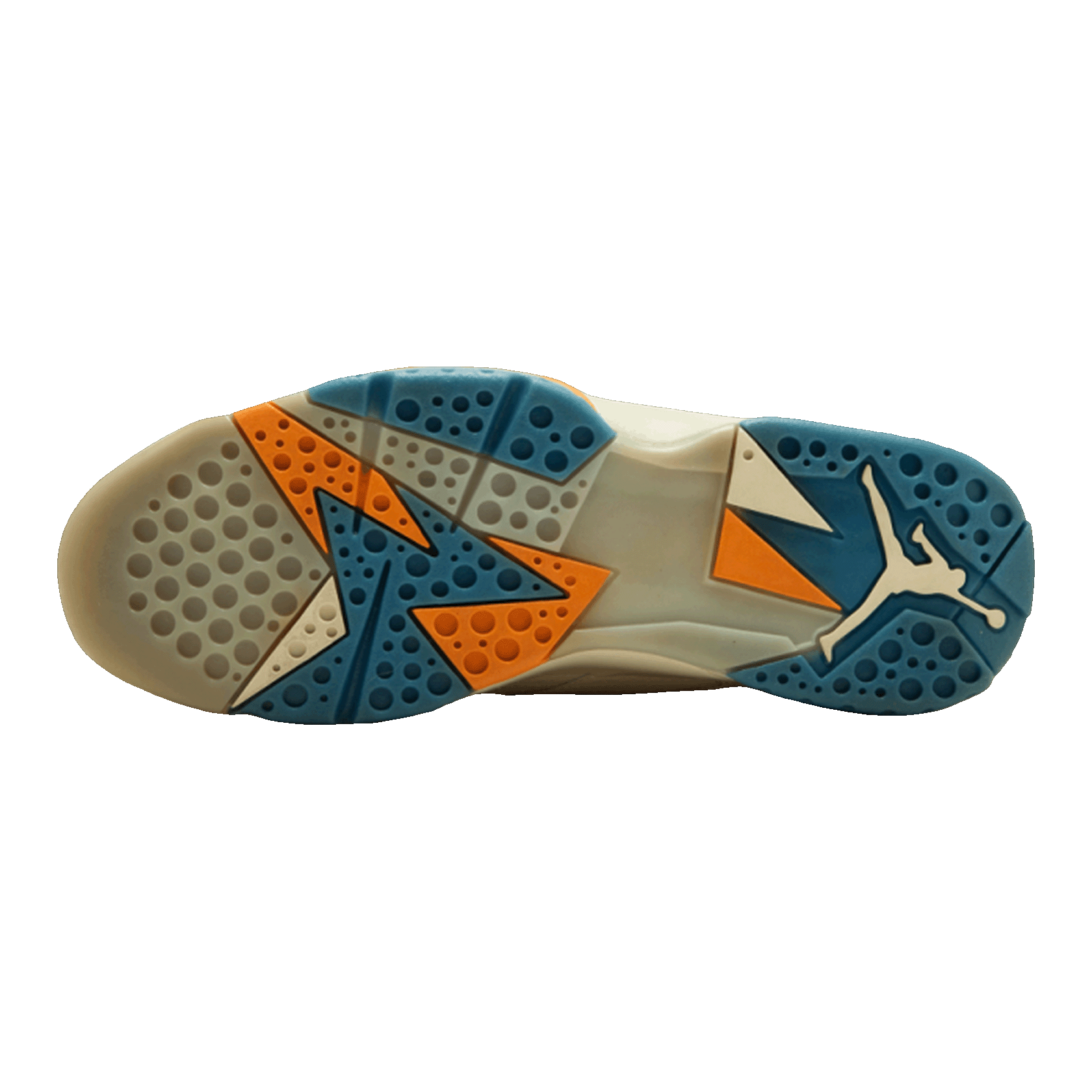 Nike Air Jordan 7 Retro Pacific Blue Sohle