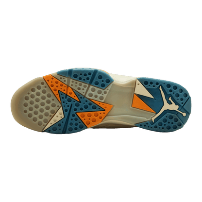 Nike Air Jordan 7 Retro Pacific Blue Sohle