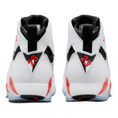 Nike Air Jordan 7 Retro White Infrared (GS) Back