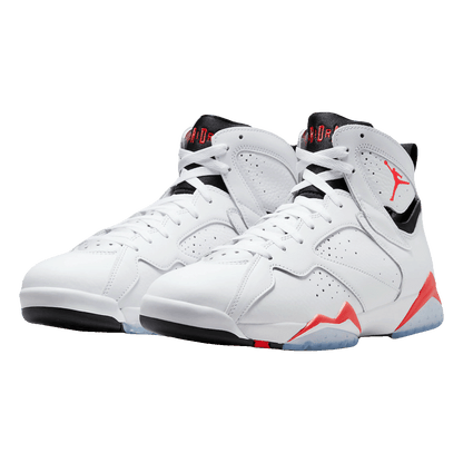 Nike Air Jordan 7 Retro White Infrared (GS) Side