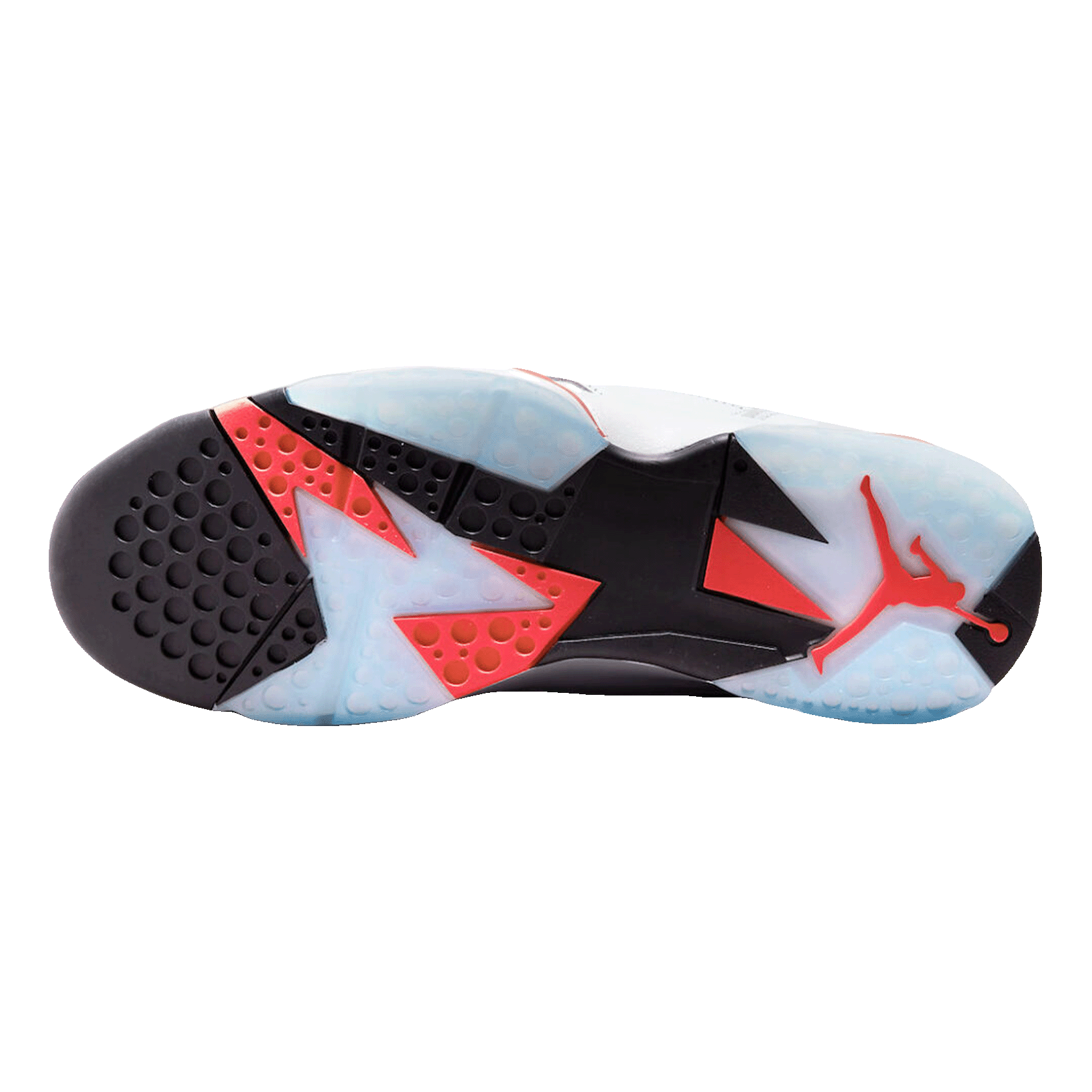 Nike Air Jordan 7 Retro White Infrared (GS) Sohle