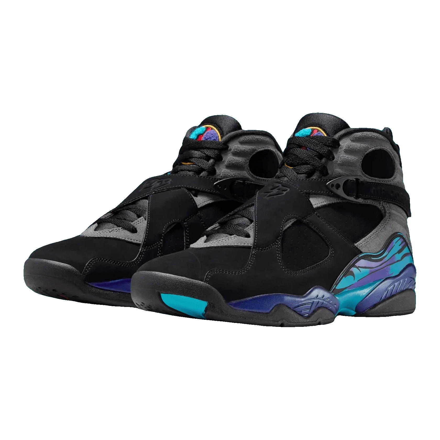 Nike Air Jordan 8 Retro Aqua (2025) (GS) Side 305368-006