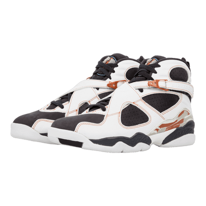 Nike Air Jordan 8 Retro Black Toe Side 317258-104