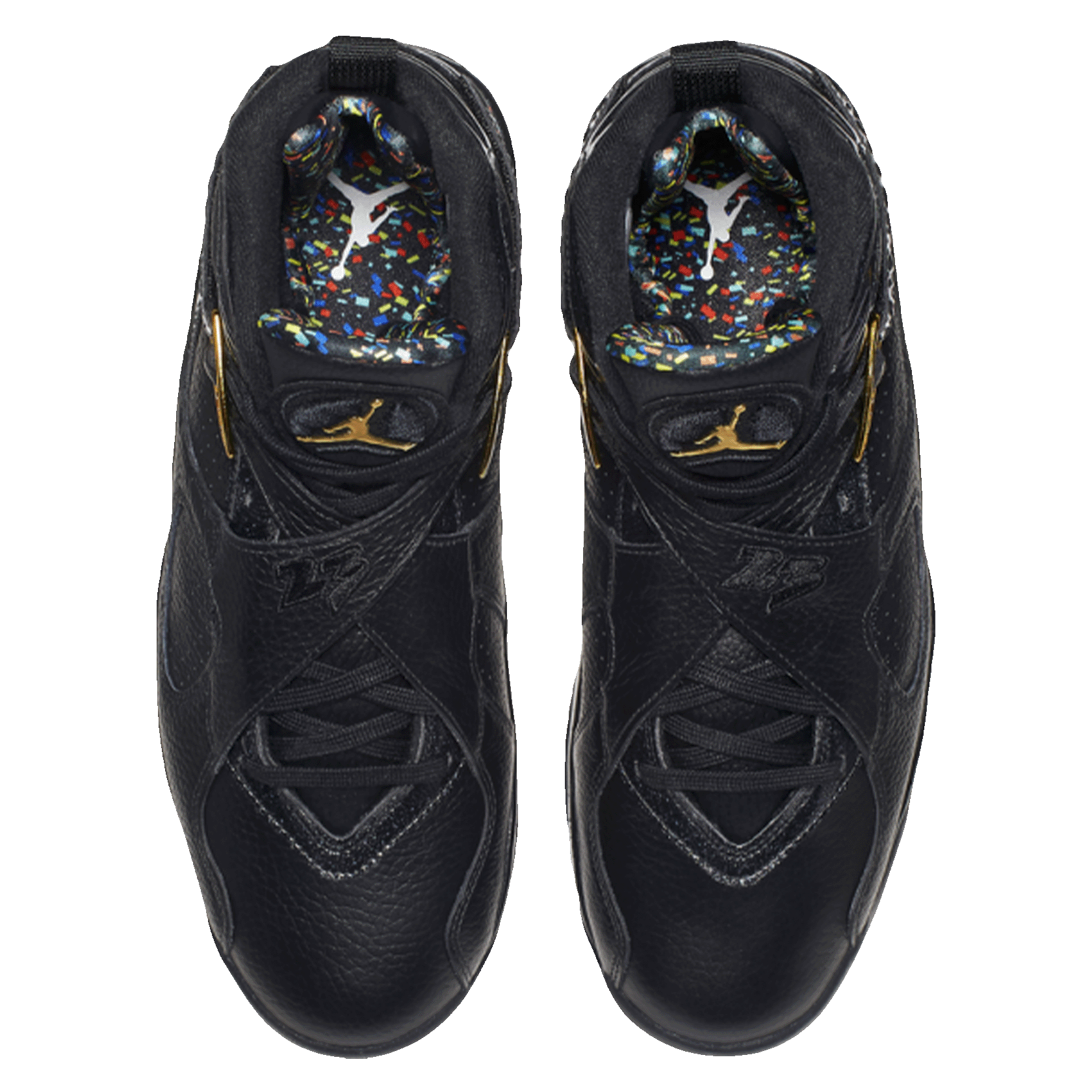 Nike Air Jordan 8 Retro Confetti Oben
