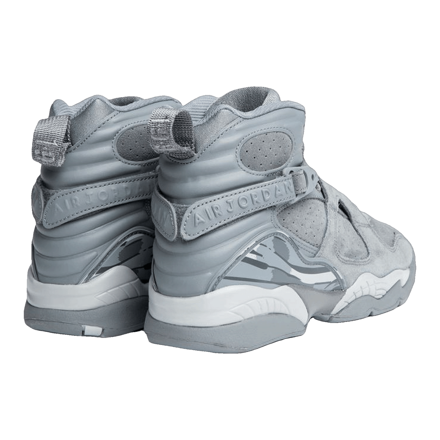 Nike Air Jordan 8 Retro Cool Grey (GS) Back 305368-014