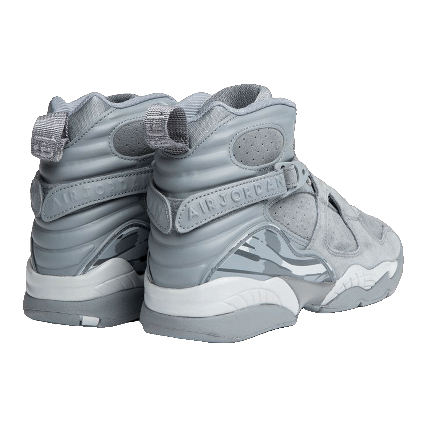 Nike Air Jordan 8 Retro Cool Grey (GS) Back 305368-014