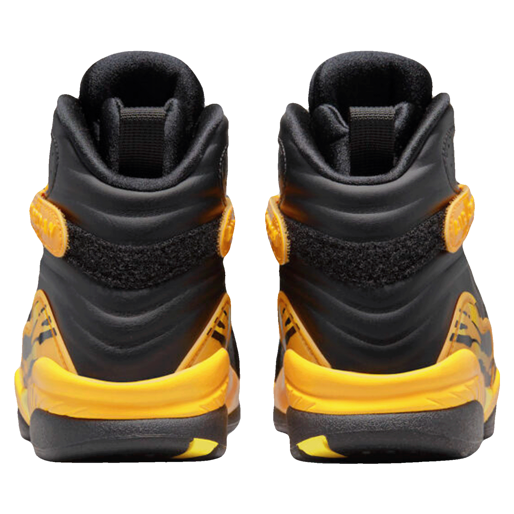 Nike Air Jordan 8 Retro Taxi Yellow Black (W) Back