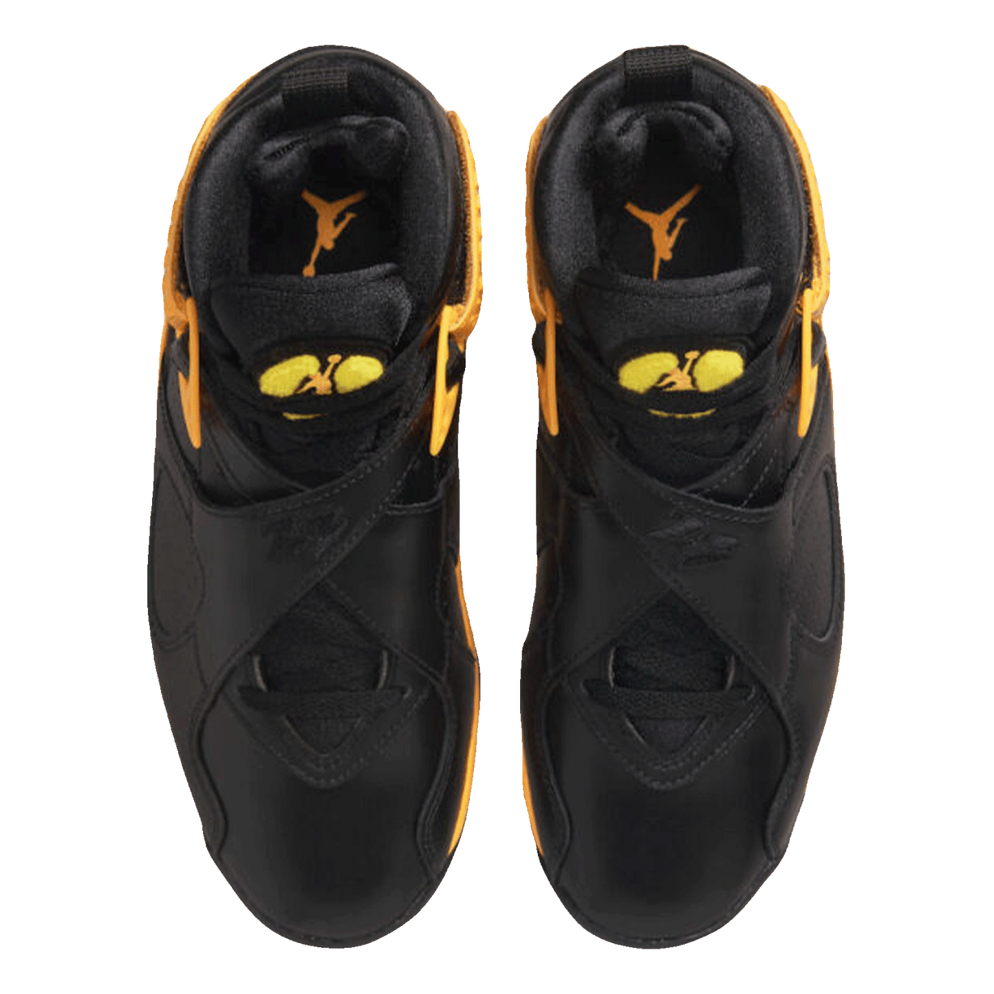 Nike Air Jordan 8 Retro Taxi Yellow Black (W) Oben