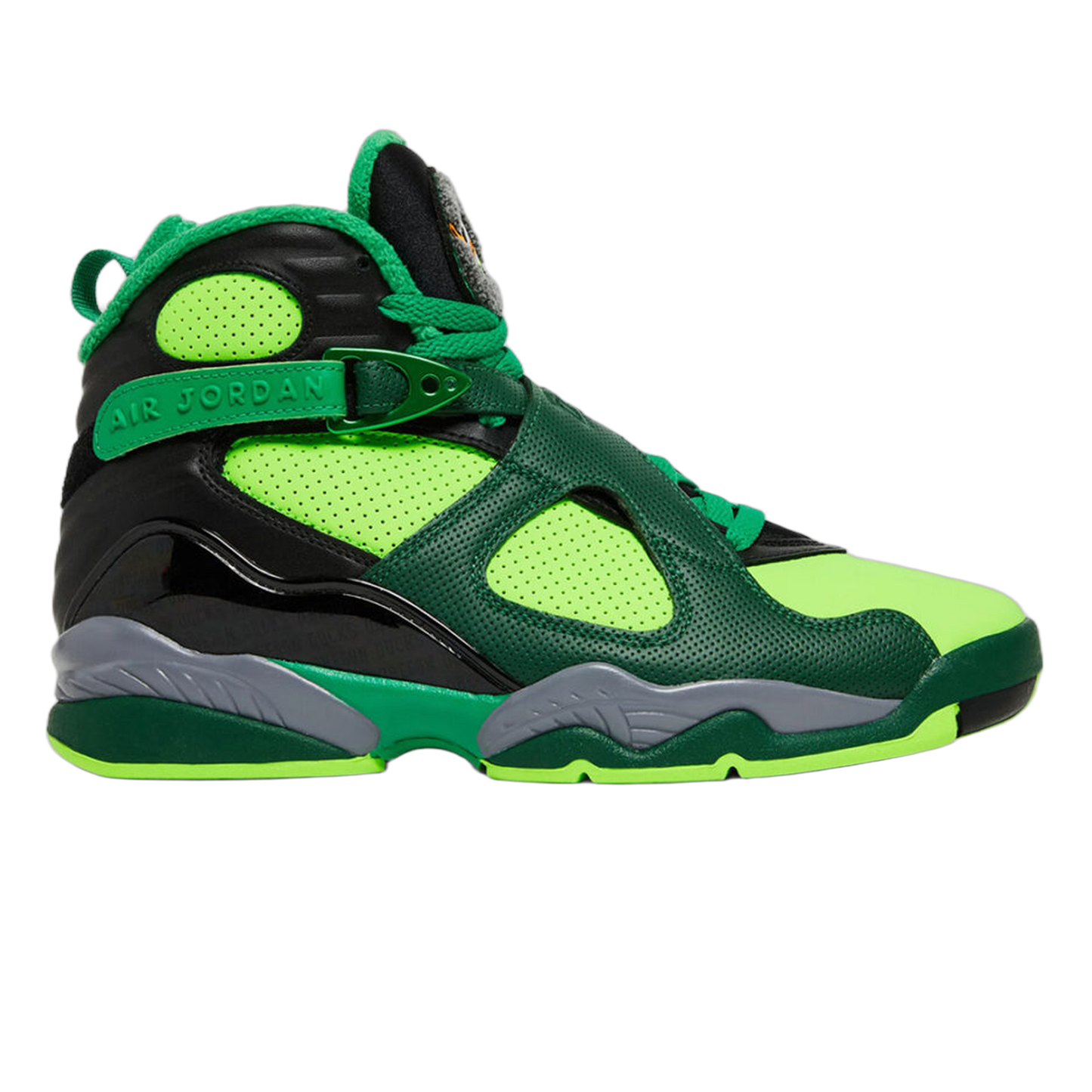 Nike Air Jordan 8 Retro University of Oregon PE Gorge Green 1300136-DSXG
