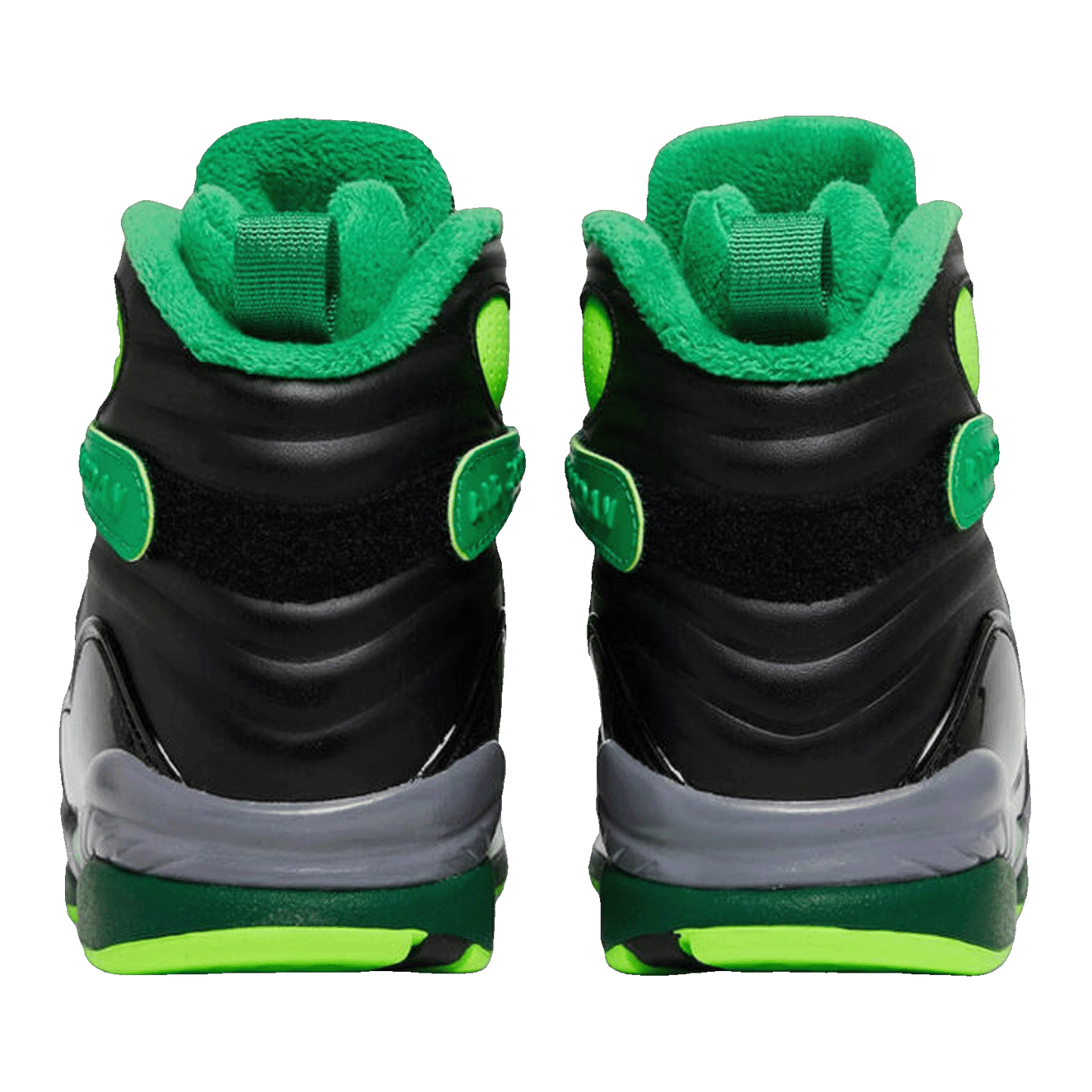 Nike Air Jordan 8 Retro University of Oregon PE Gorge Green Back 1300136-DSXG