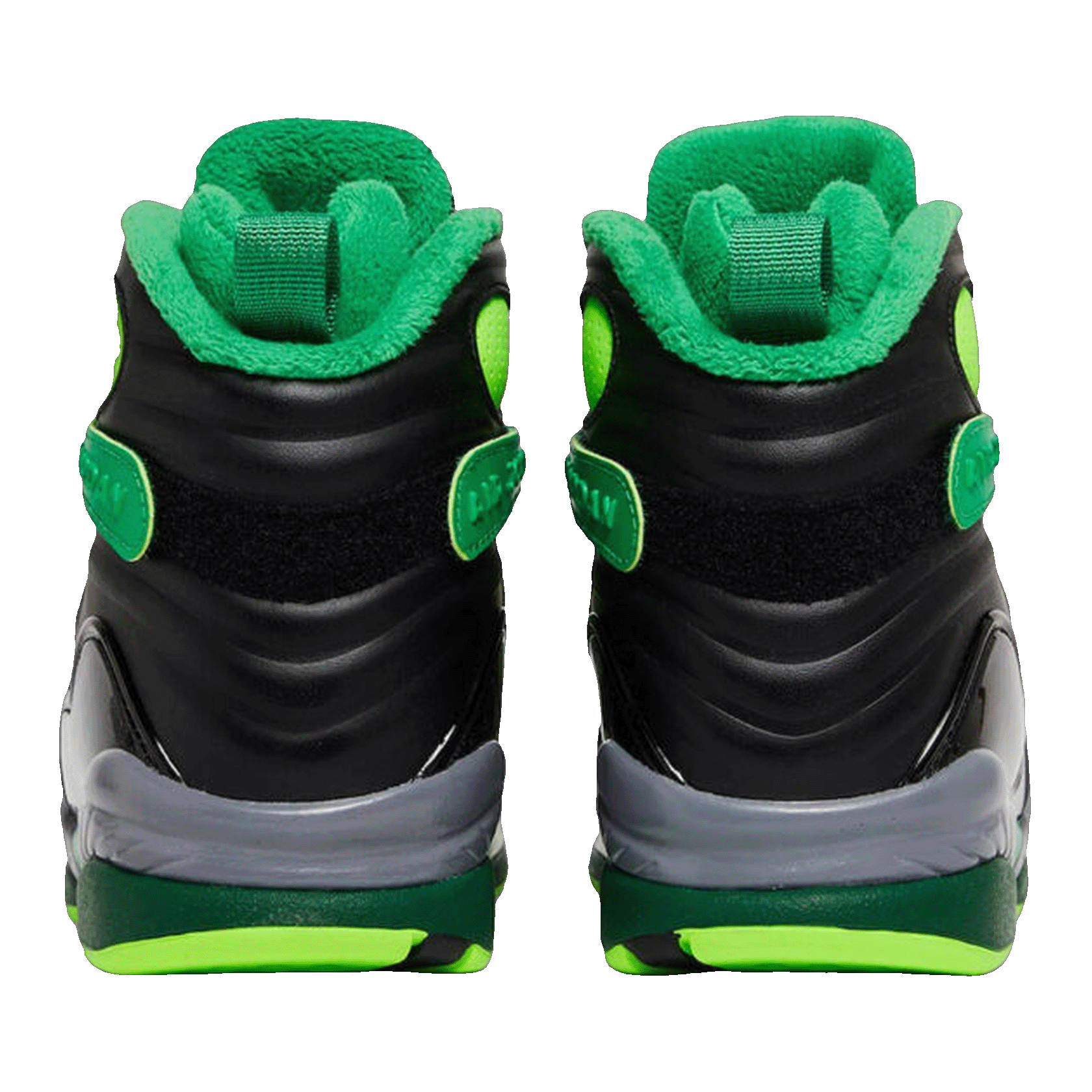 Nike Air Jordan 8 Retro University of Oregon PE Gorge Green Back 1300136-DSXG