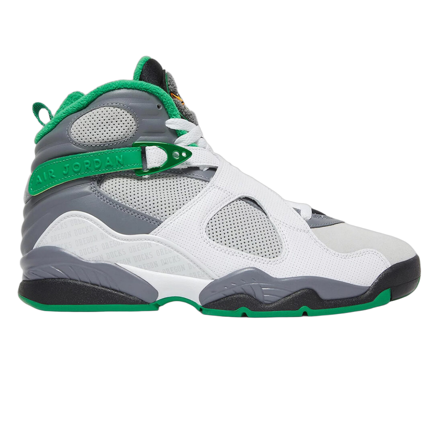 Nike Air Jordan 8 Retro University of Oregon PE Pure Platinum AJ8-1300135