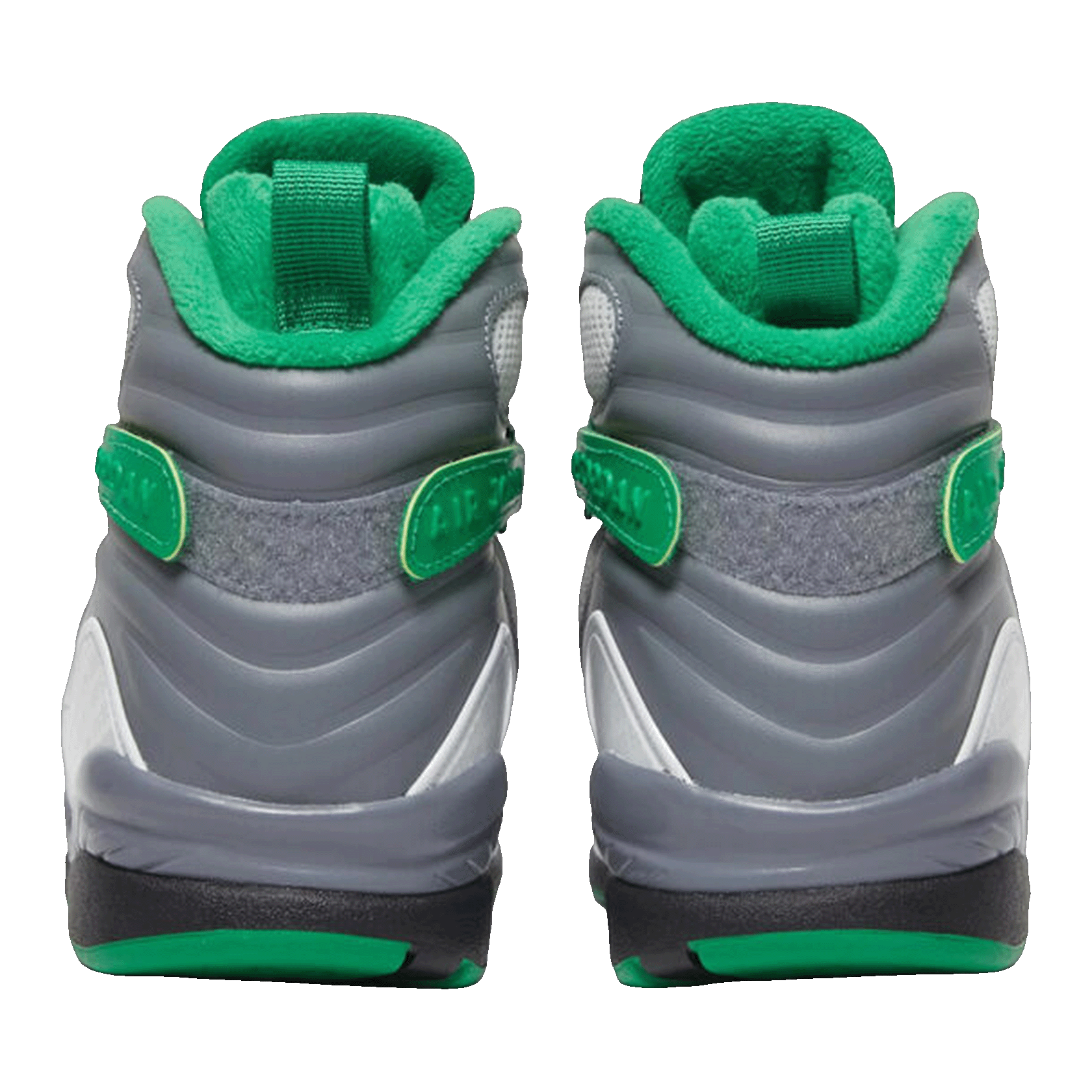 Nike Air Jordan 8 Retro University of Oregon PE Pure Platinum Back AJ8-1300135