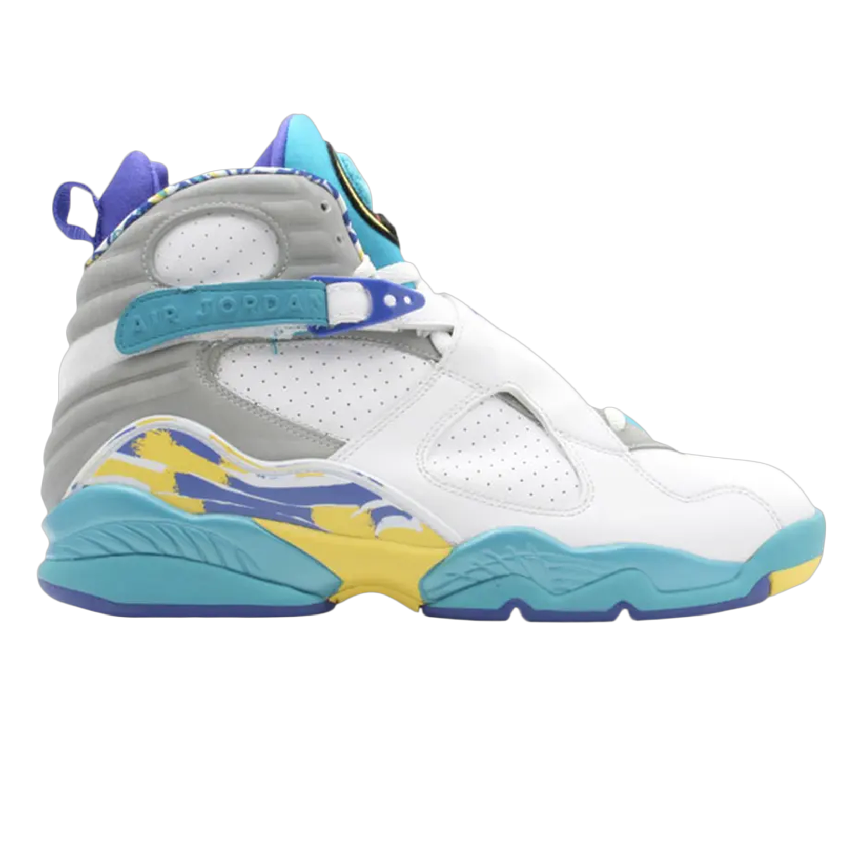 Nike Air Jordan 8 Retro White Aqua (2007) (W) 316836-161