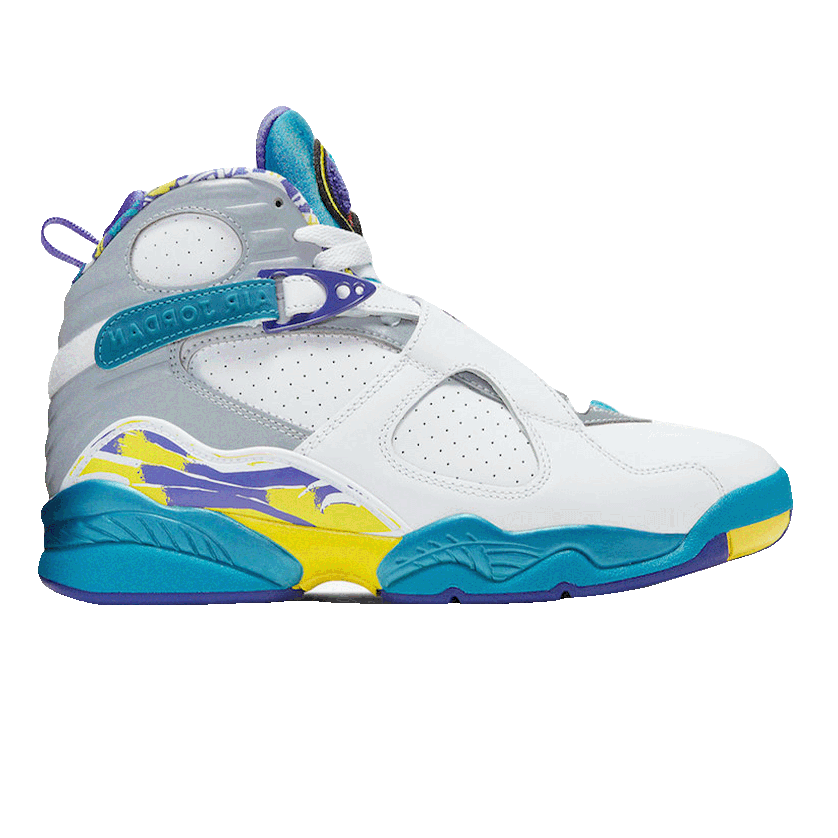 Nike Air Jordan 8 Retro White Aqua (2019) (W)