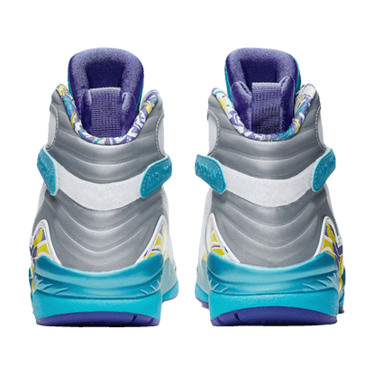Nike Air Jordan 8 Retro White Aqua (2019) (W) Back