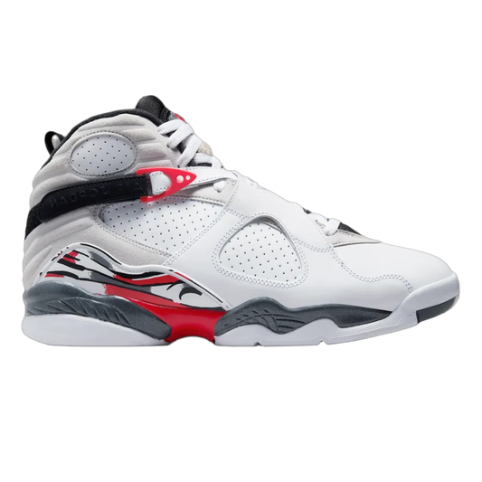 Nike Air Jordan 8 Retro White True Red (2025) (GS) 305368-100
