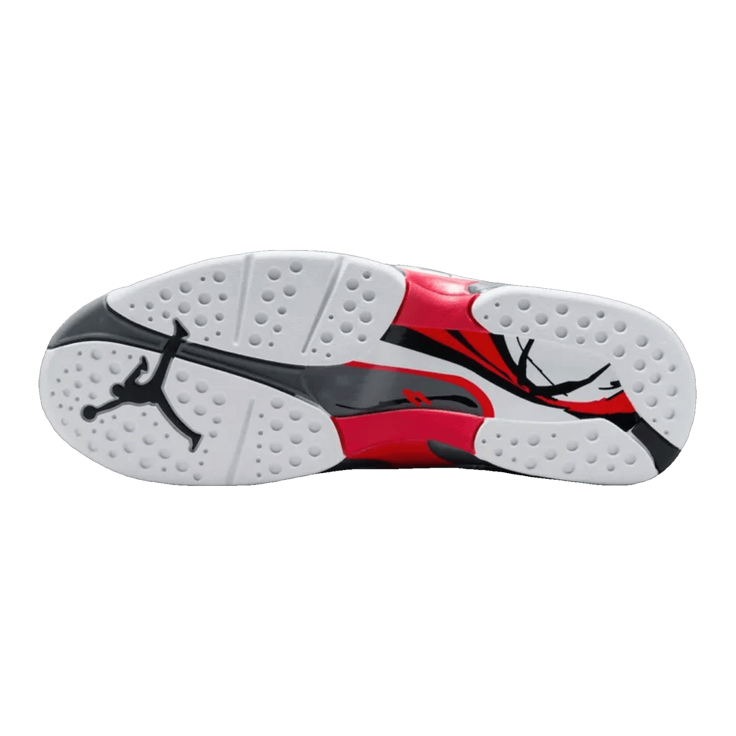 Nike Air Jordan 8 Retro White True Red (2025) (GS) Sohle 305368-100