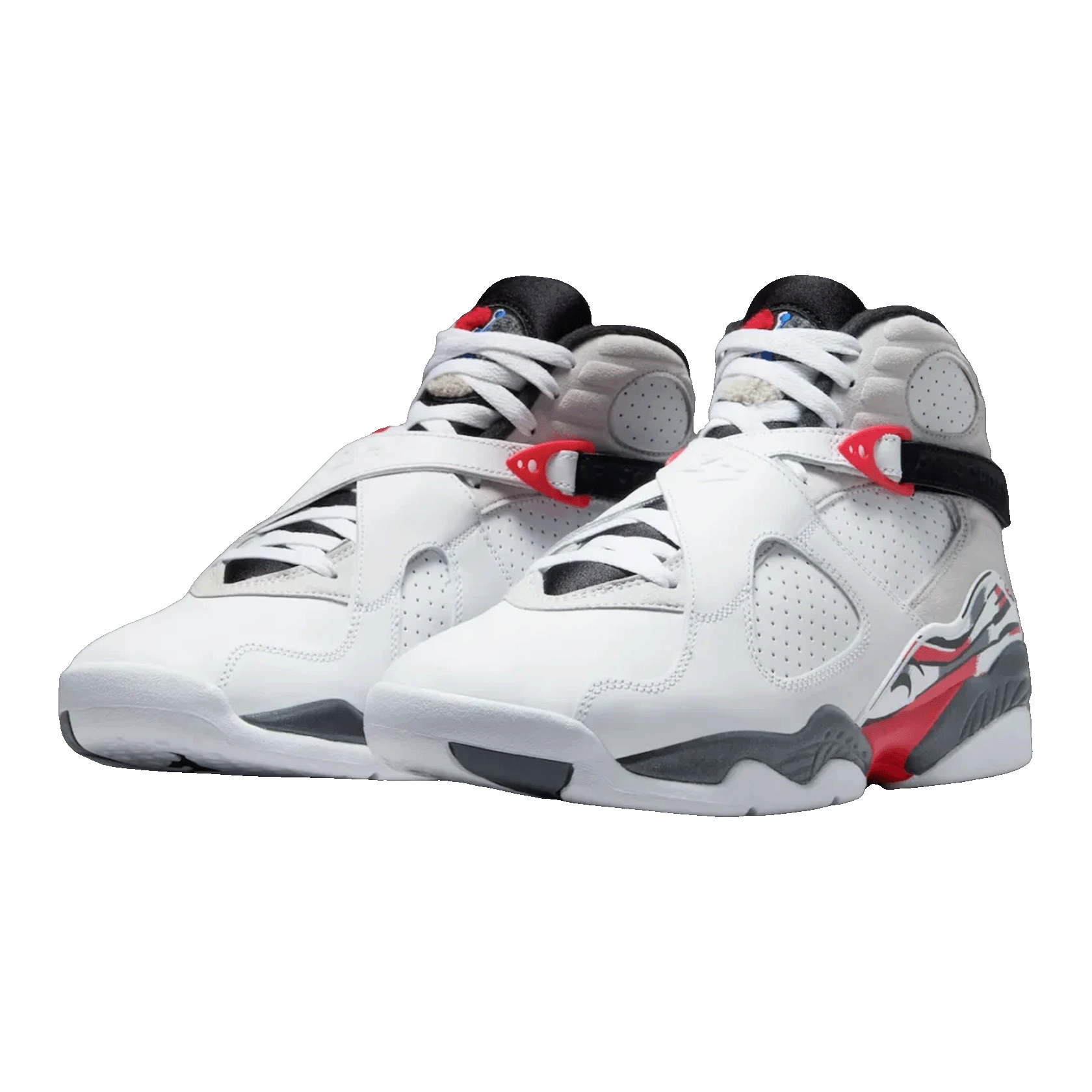 Nike Air Jordan 8 Retro White True Red (2025) Side 305381-100