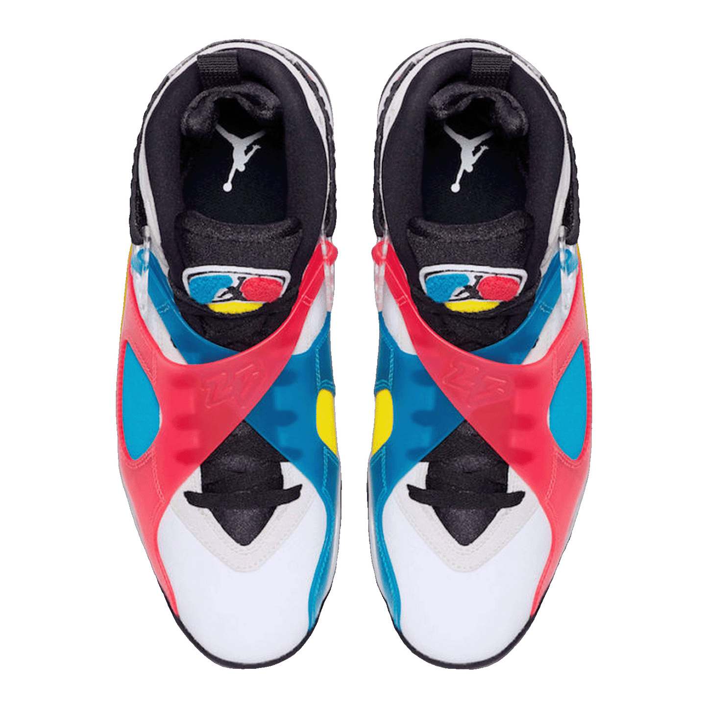 Nike Air Jordan 8 SP Retro SE White Multicolor Oben BQ7666-100