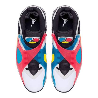 Nike Air Jordan 8 SP Retro SE White Multicolor Oben BQ7666-100