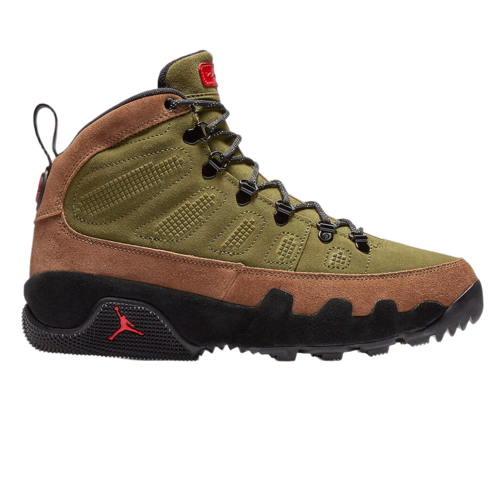 Nike Air Jordan 9 Retro Boot NRG Military Brown Legion Green AR4491-200
