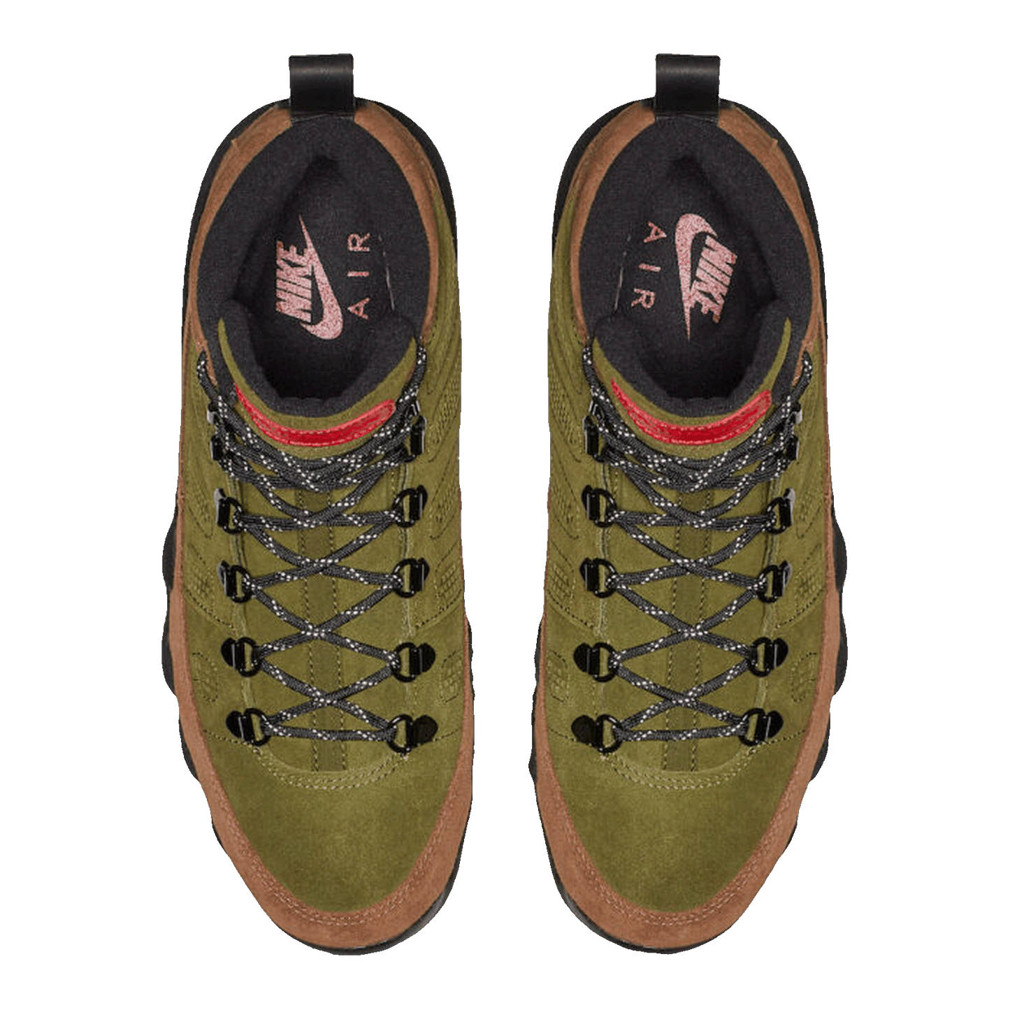 Nike Air Jordan 9 Retro Boot NRG Military Brown Legion Green Oben AR4491-200