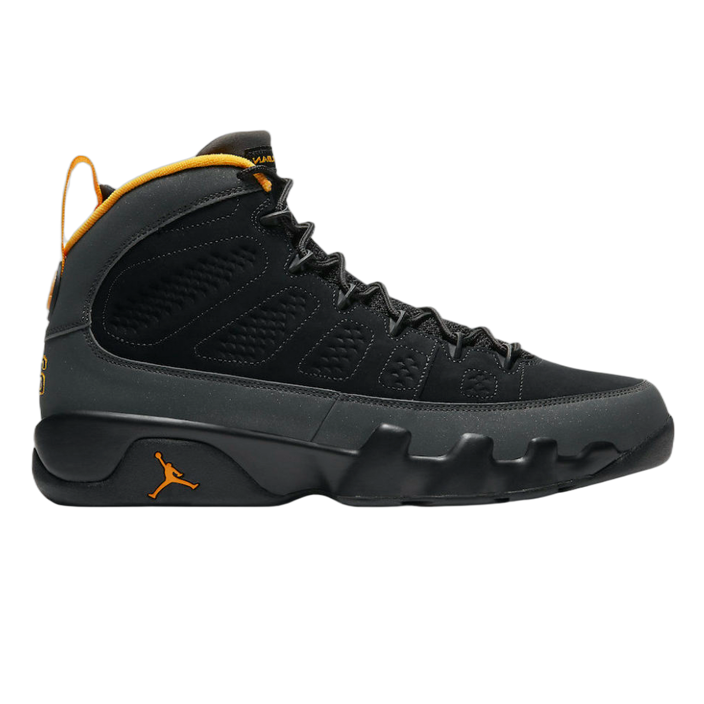 Nike Air Jordan 9 Retro Dark Charcoal University Gold (GS) 302359-070