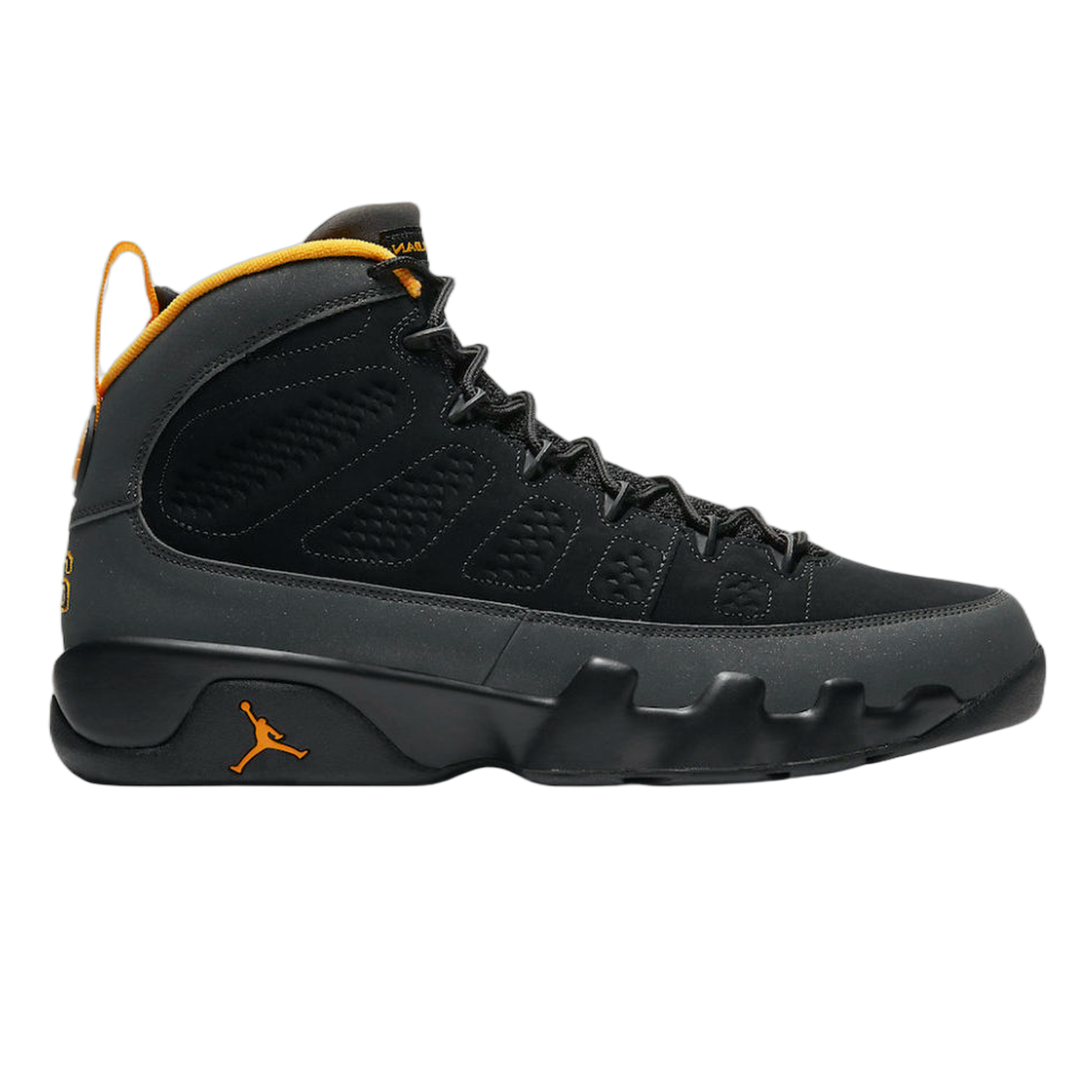 Nike Air Jordan 9 Retro Dark Charcoal University Gold (GS) 302359-070