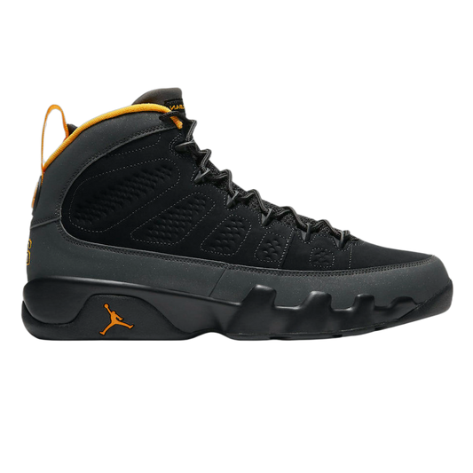 Nike Air Jordan 9 Retro Dark Charcoal University Gold (GS) 302359-070