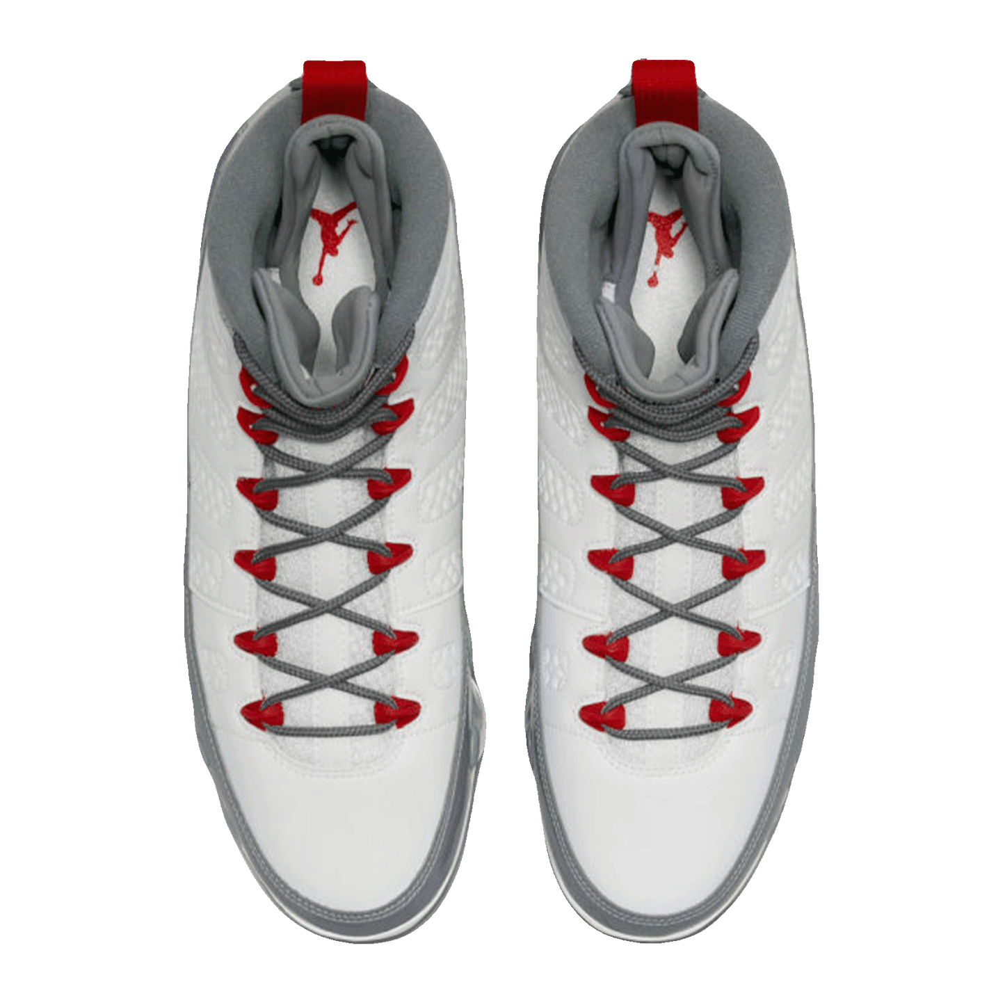 Nike Air Jordan 9 Retro Fire Red Oben
