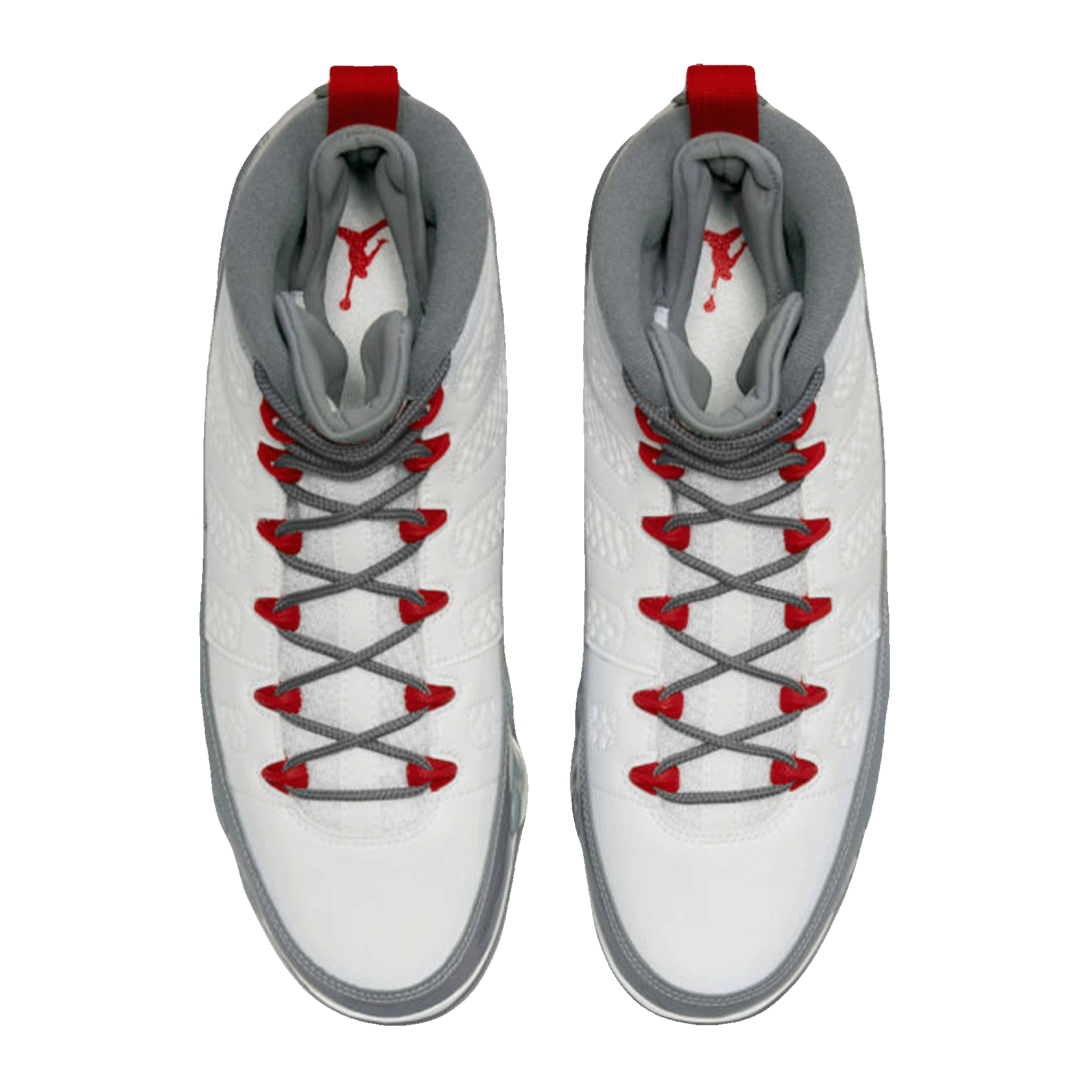Nike Air Jordan 9 Retro Fire Red Oben