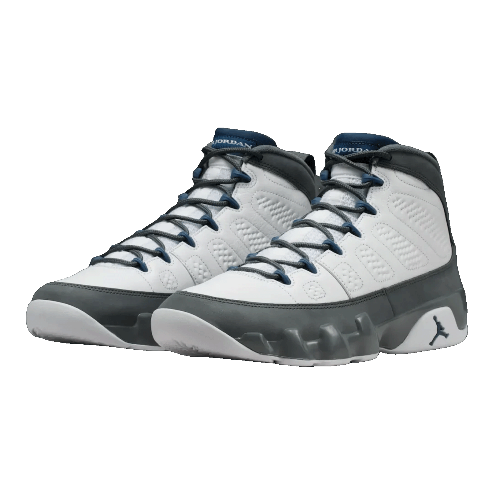 Nike Air Jordan 9 Retro Flint Grey French Blue (2026) Side HV4794-100