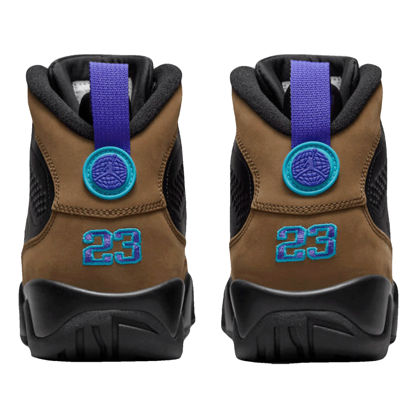 Nike Air Jordan 9 Retro Light Olive Concord Back