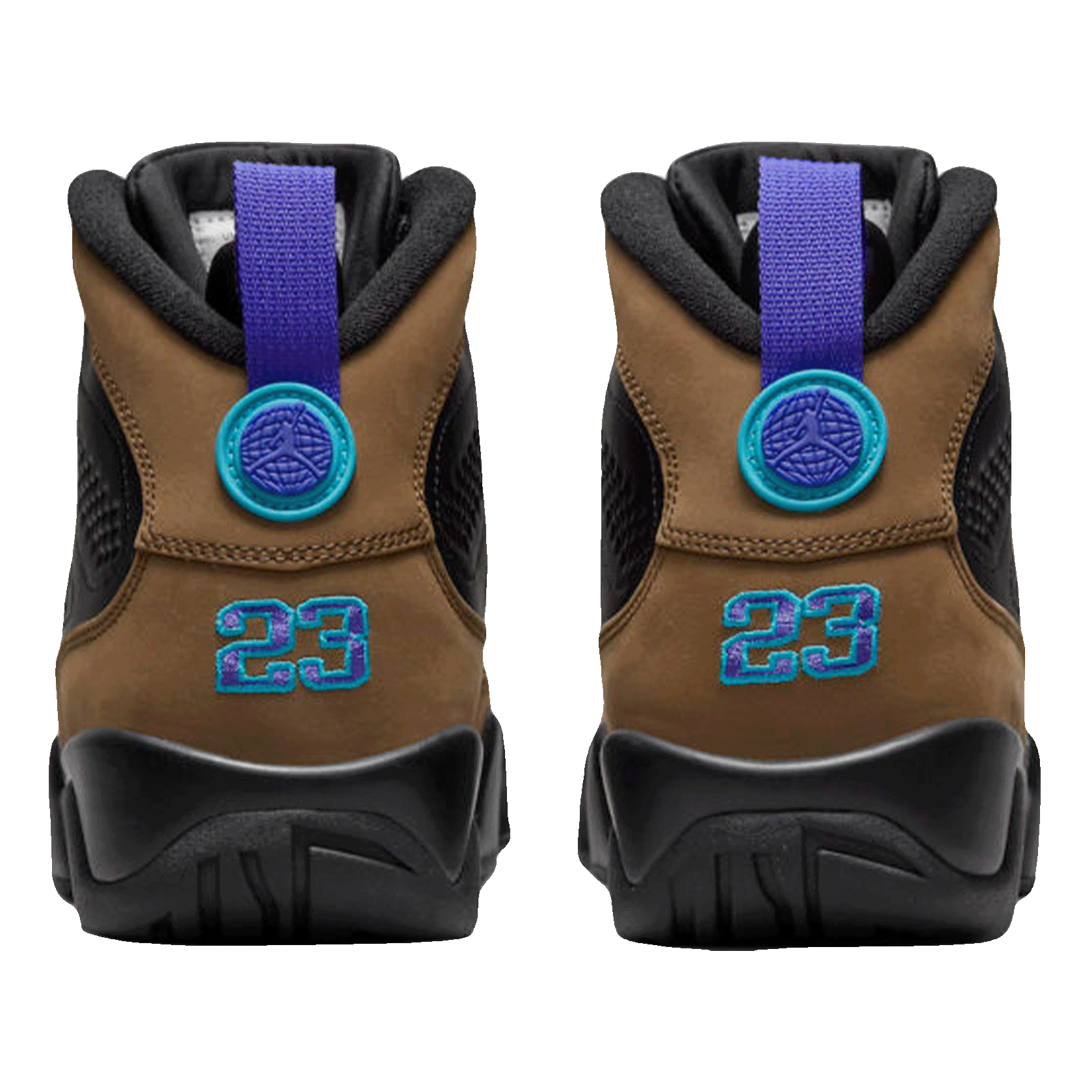 Nike Air Jordan 9 Retro Light Olive Concord Back