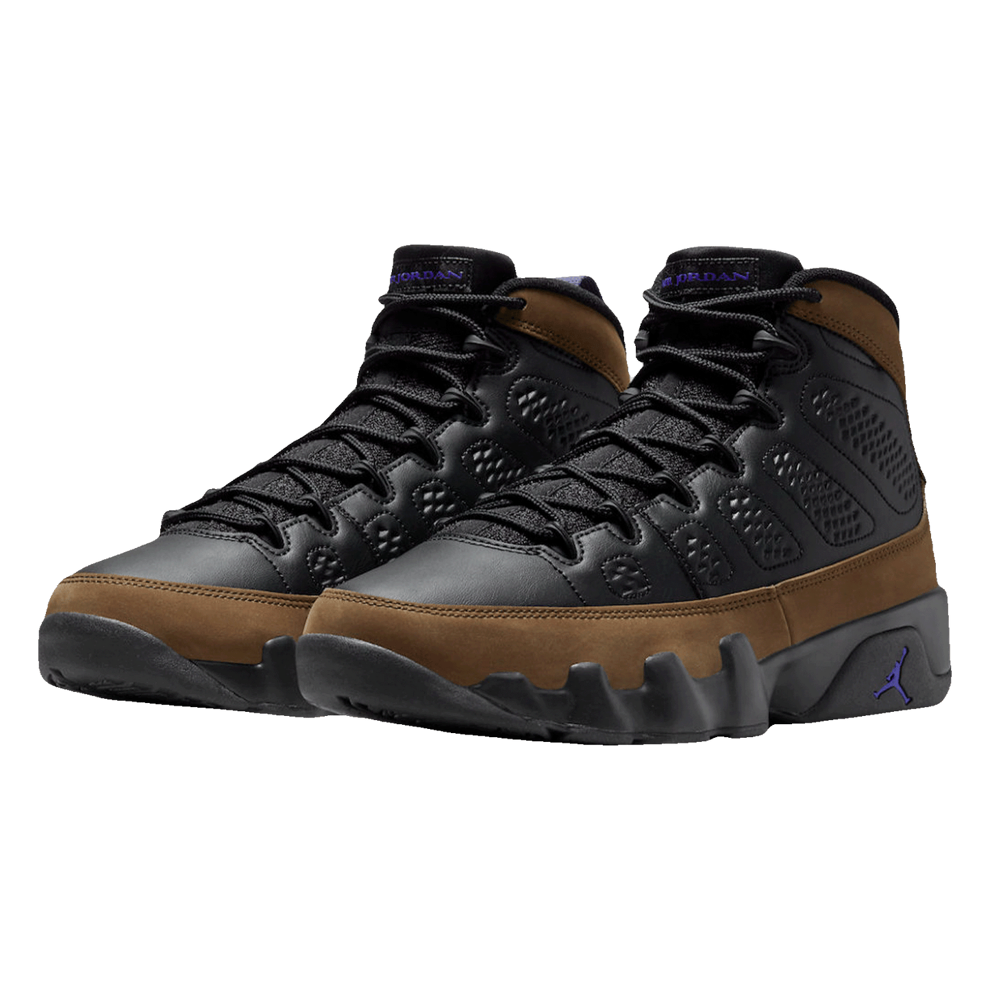 Nike Air Jordan 9 Retro Light Olive Concord Side
