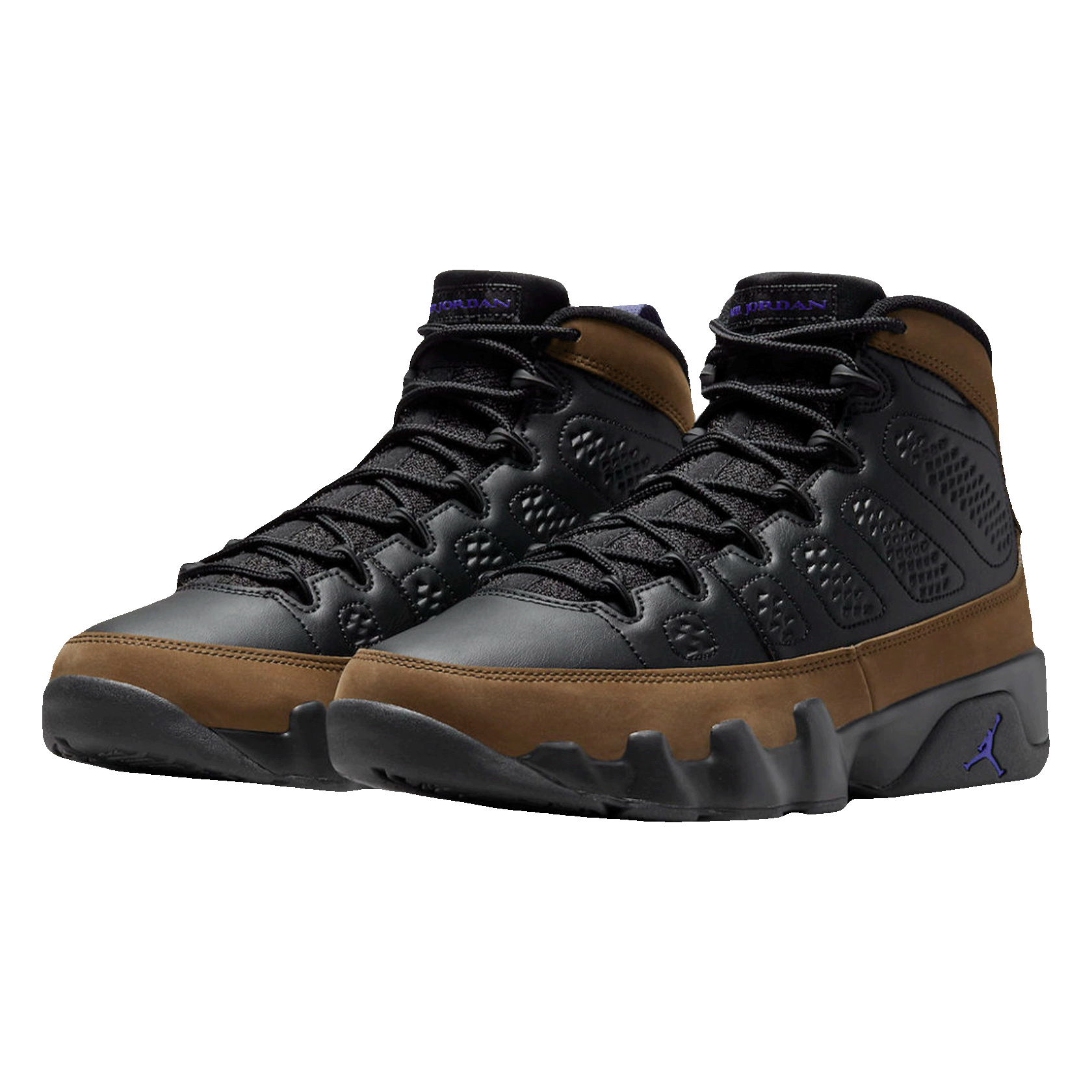 Nike Air Jordan 9 Retro Light Olive Concord Side