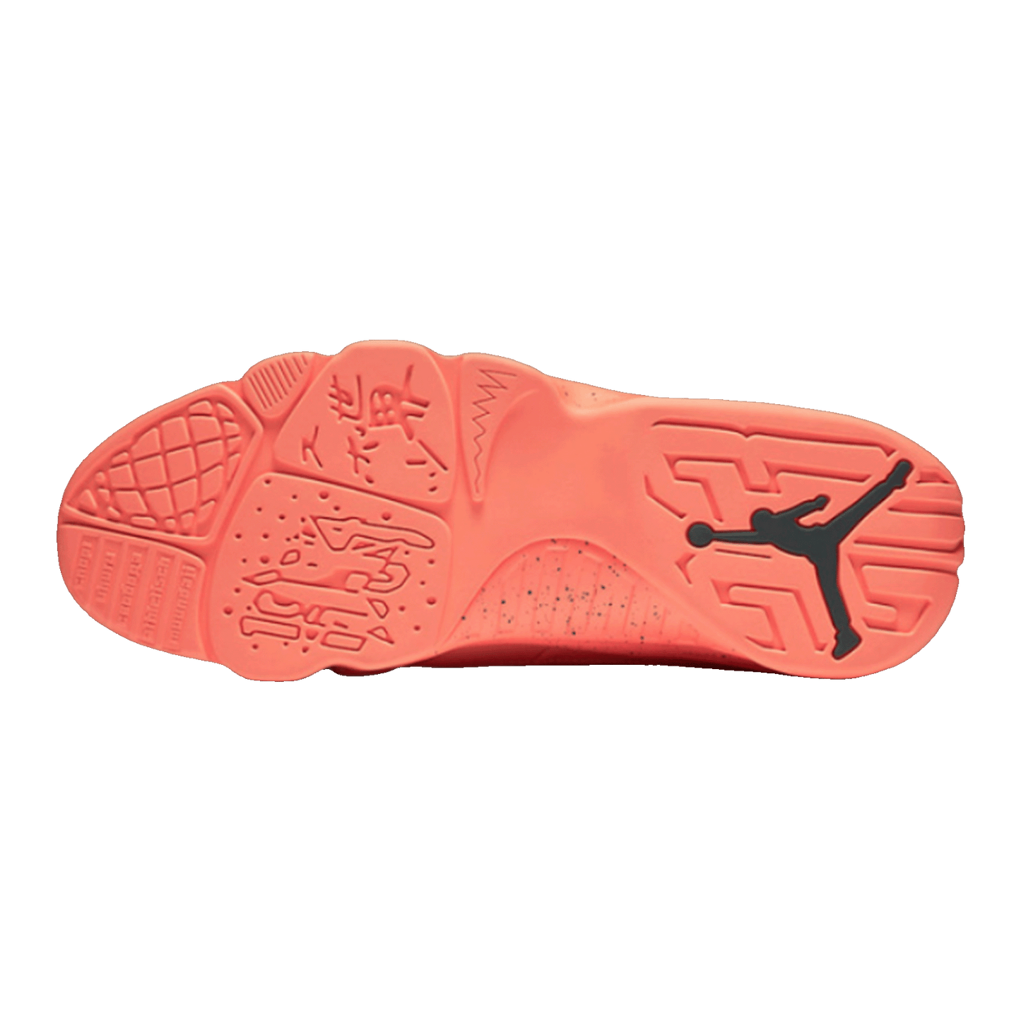 Nike Air Jordan 9 Retro Low Bright Mango Sohle 832822-805