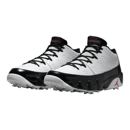Nike Air Jordan 9 Retro Low Golf White Black True Red Side FJ5934-100