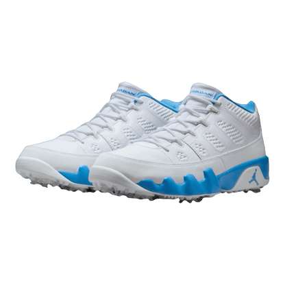 Nike Air Jordan 9 Retro Low Golf White University Blue Side FJ5934-101