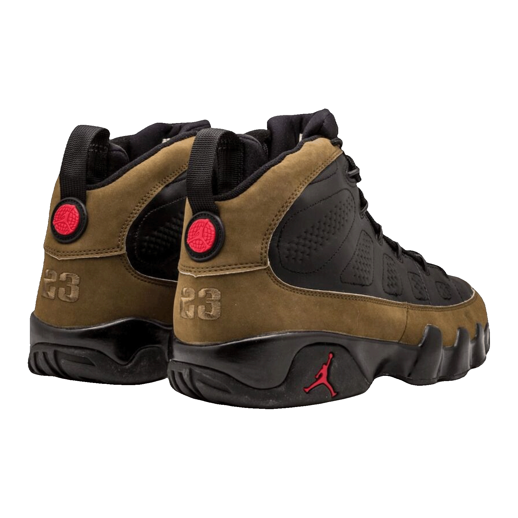 Nike Air Jordan 9 Retro Olive (2002) Back 302370-031
