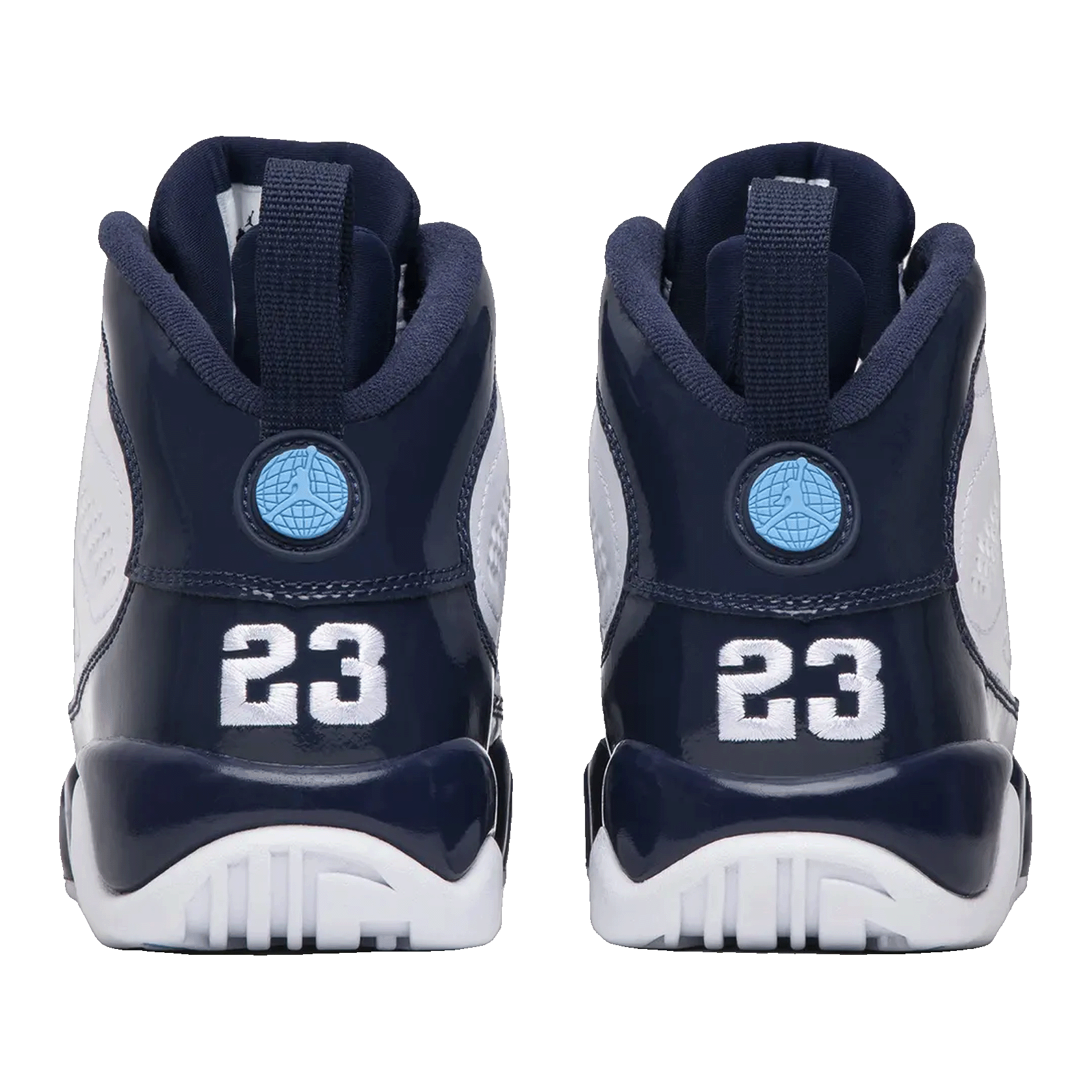 Nike Air Jordan 9 Retro Pearl Blue (GS) Back 302359-145