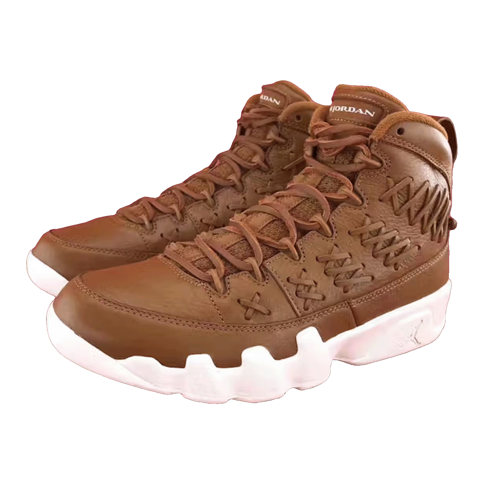 Nike Air Jordan 9 Retro Pinnacle Baseball Brown Side 897560-203/AH6233-903