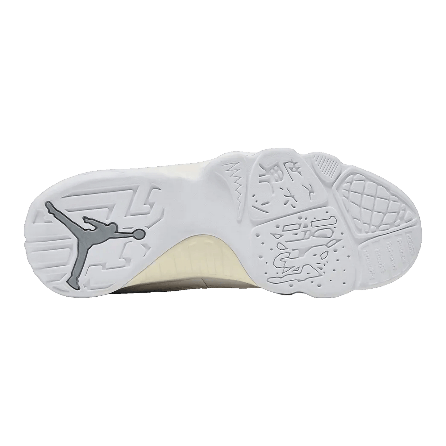 Nike Air Jordan 9 Retro Silver Anniversary Sohle