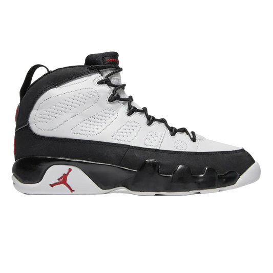Nike Air Jordan 9 Retro White Black Red (2002) 302370-101