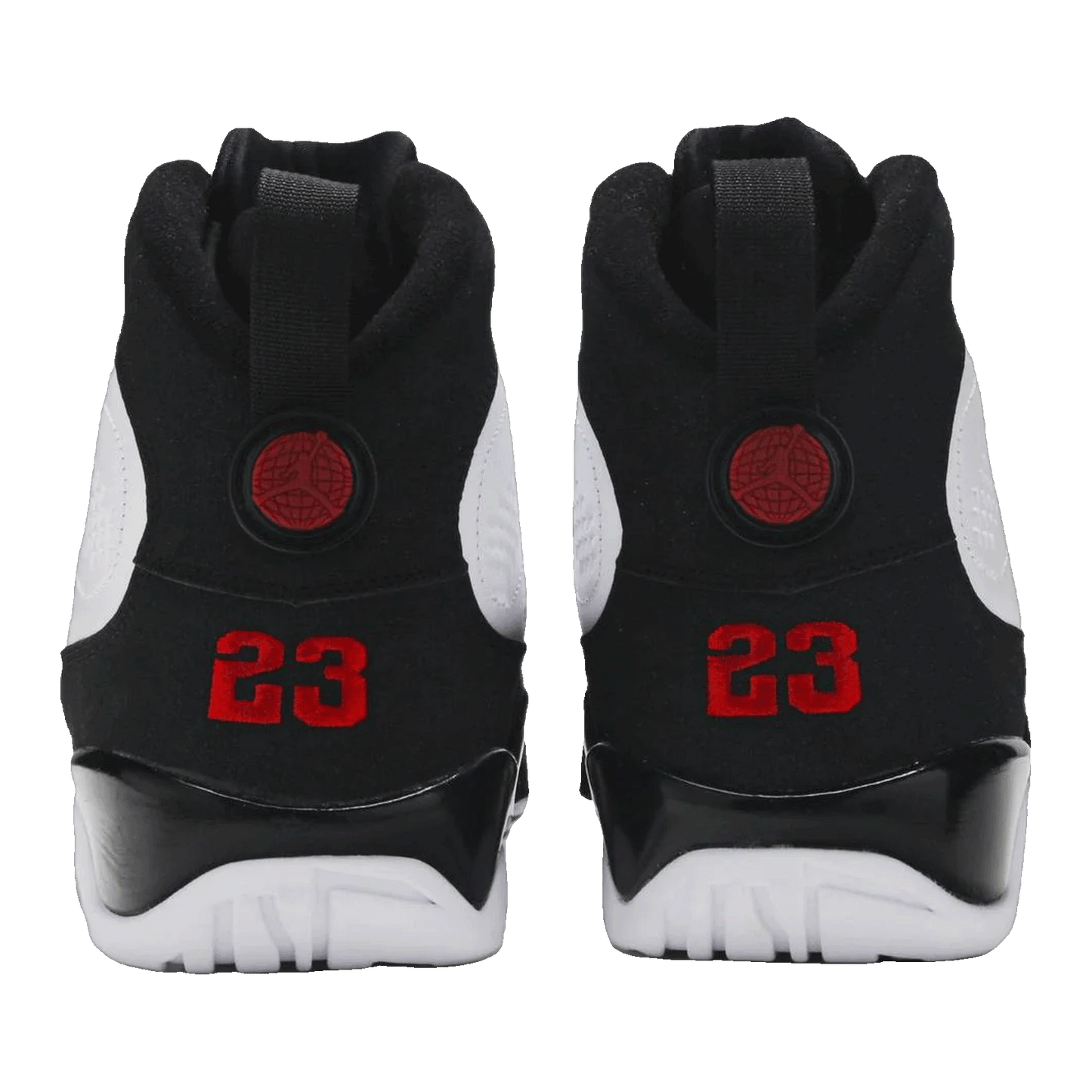 Nike Air Jordan 9 Retro White Black Red (2010) Back 302370-102